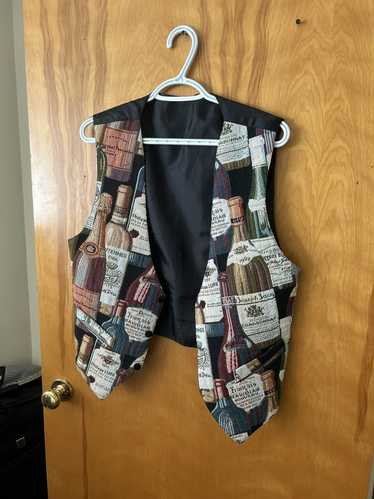 Vintage Wine Bottle Vest