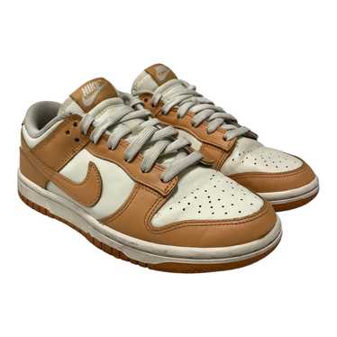 NIKE/Low-Sneakers/US 5.5/Leather/BEG/Dunk low