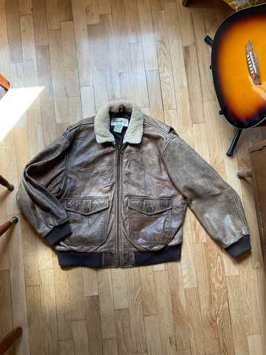 Eddie Bauer Vintage Leather Jacket (S) | Used,…