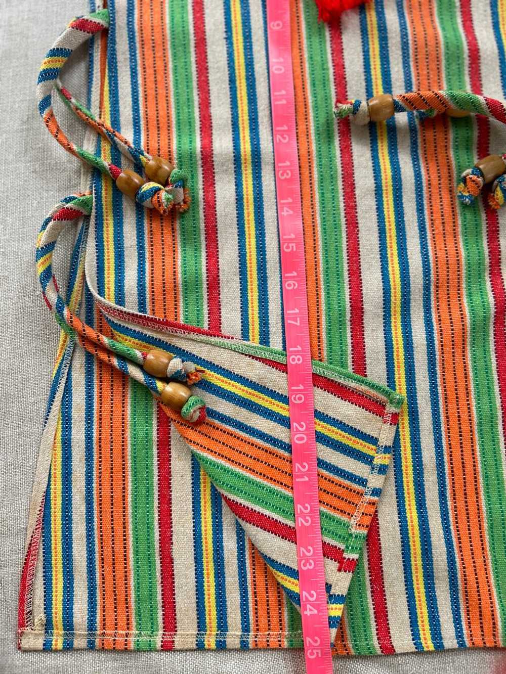 Bugaboo Linen stripe side tie top (L) | Used,… - image 2