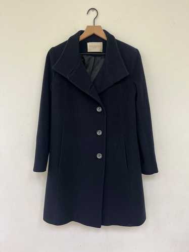 Fleurette Wool and Cashmere Single Breasted Coat (