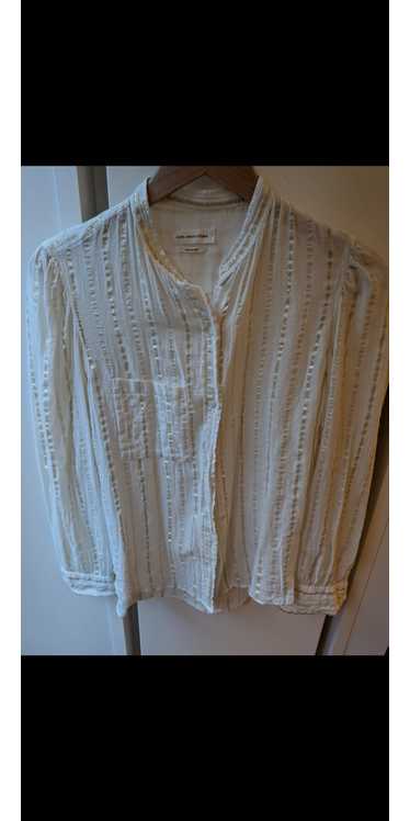 ISABEL MARANT ÉTOILE Samson cotton blouse (40) |…