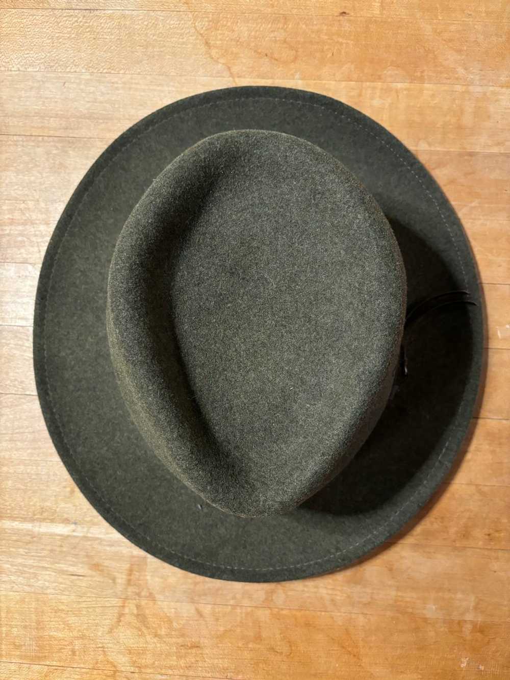 Pendleton 100% Wool Olive Green Hat | Used,… - image 3