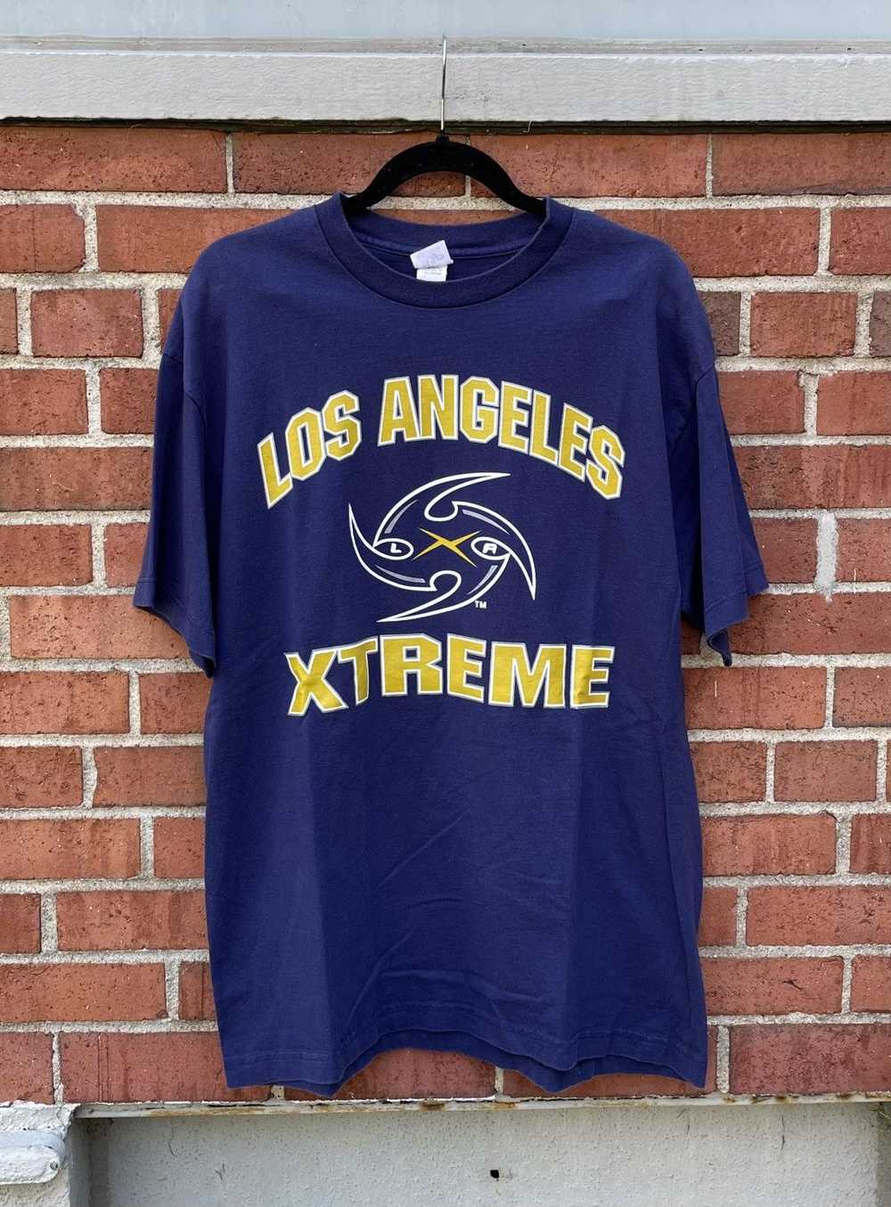 Drew Pearson Vtg Los Angeles Xtreme XFL T-Shirt N… - image 1