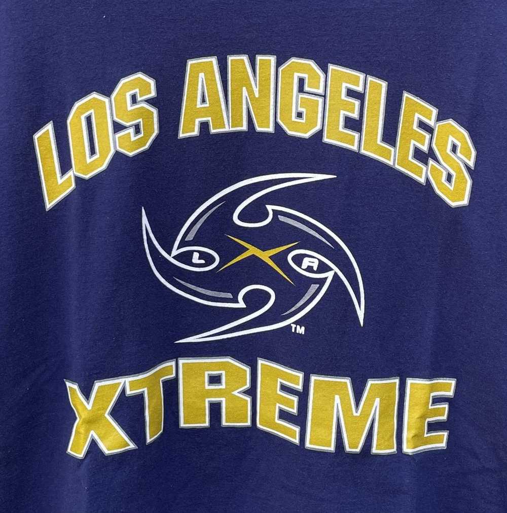 Drew Pearson Vtg Los Angeles Xtreme XFL T-Shirt N… - image 3