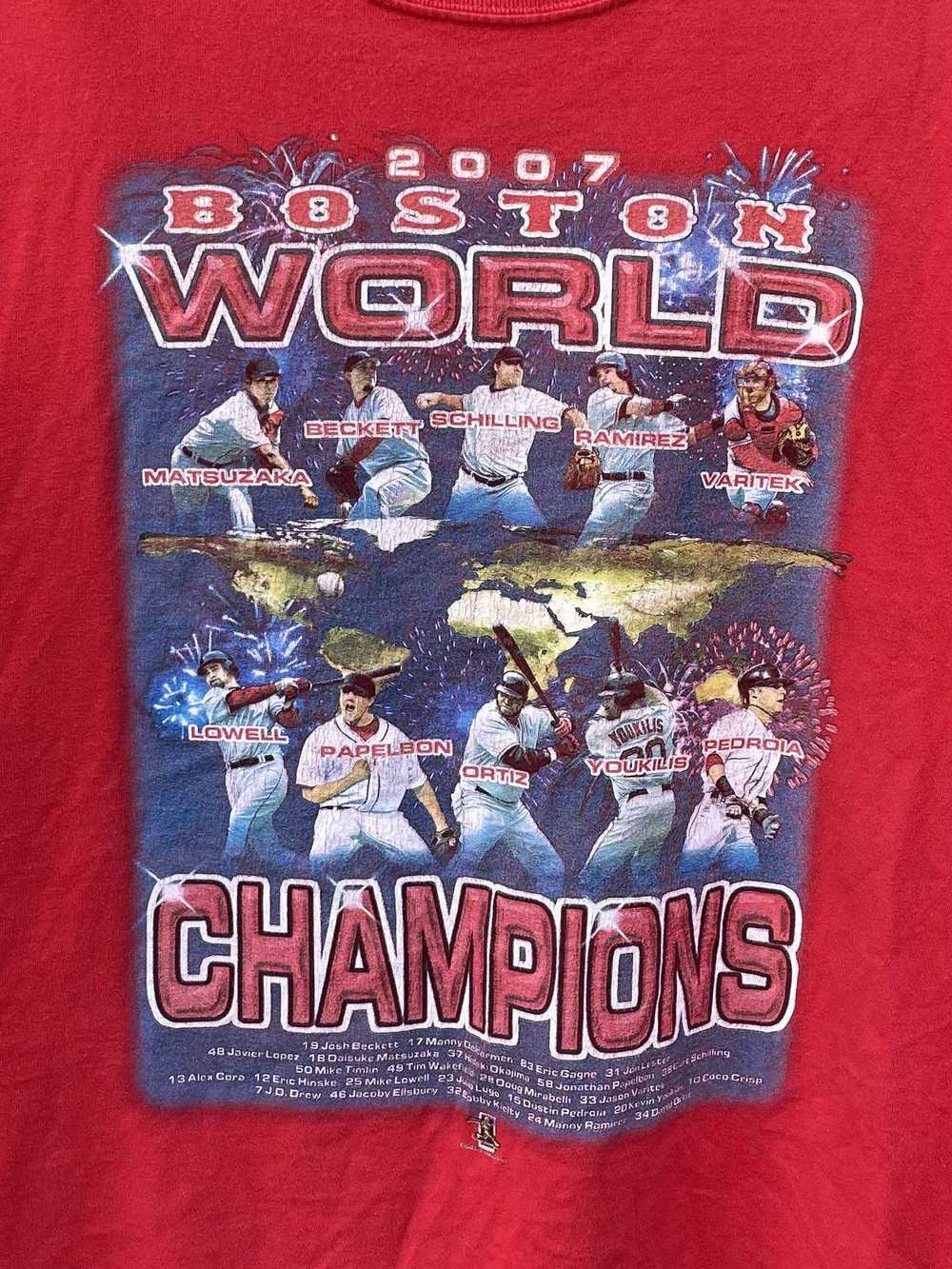 Sportswear 2007 Boston Red Sox World Champions Re… - image 3