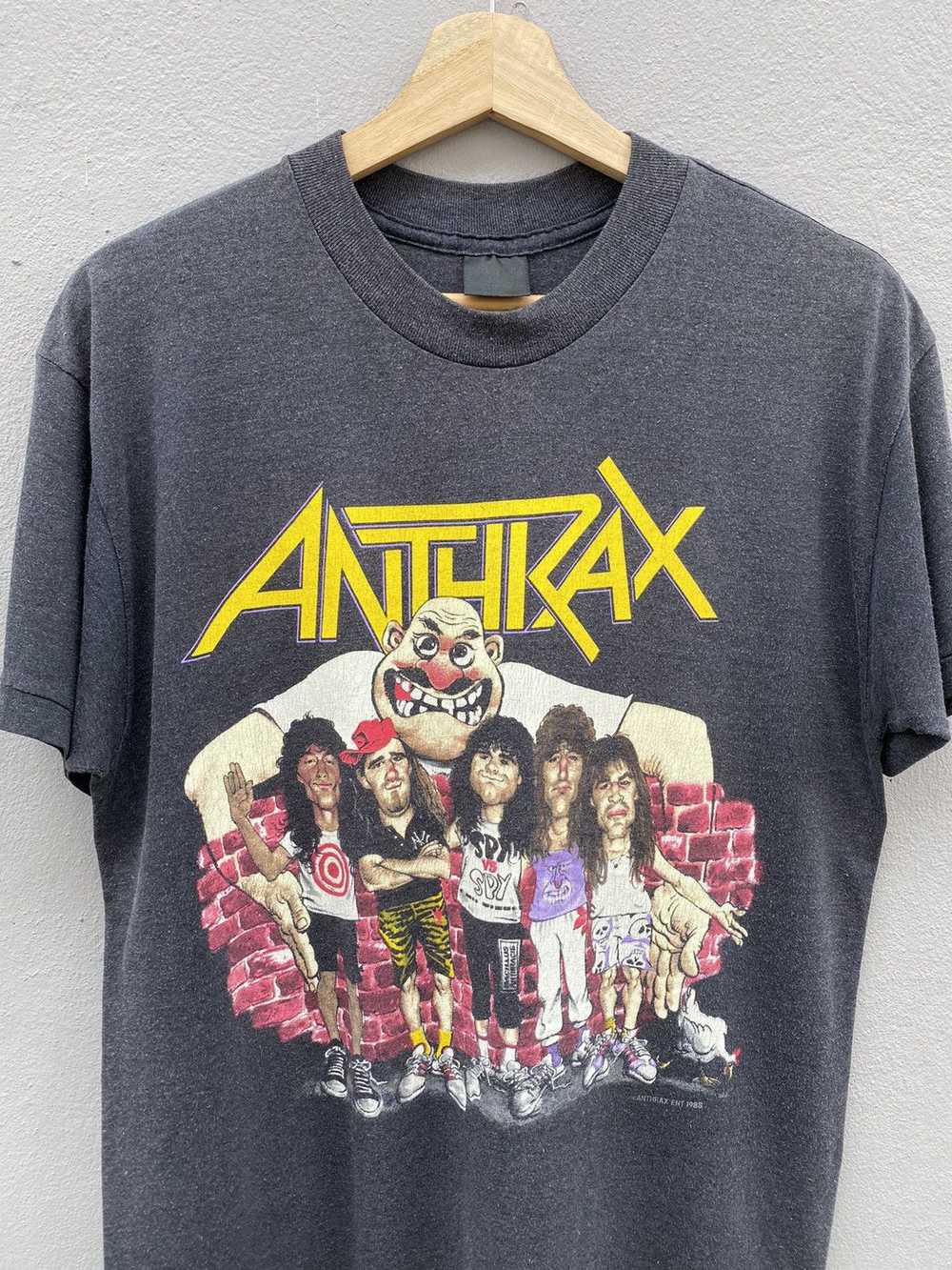 Band Tees × Rare × Vintage Vintage Rare 80s Anthr… - image 2