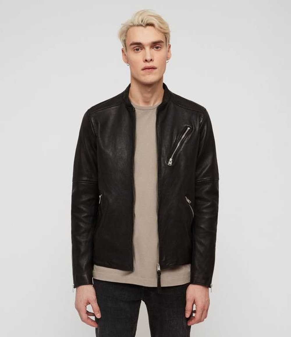 Allsaints Allsaints Holbrooke Leather Jacket Size… - image 4