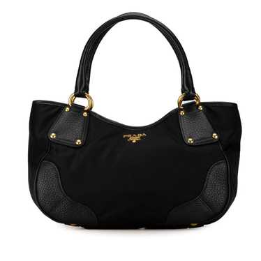 Prada Tessuto leather handbag