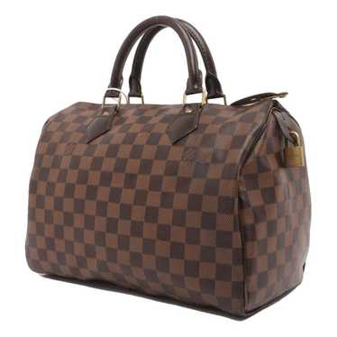 Louis Vuitton Speedy leather handbag