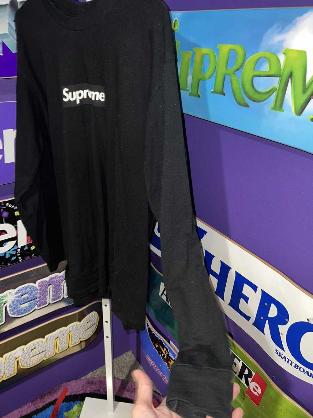 Supreme Supreme Box Logo L/S Tee - image 3