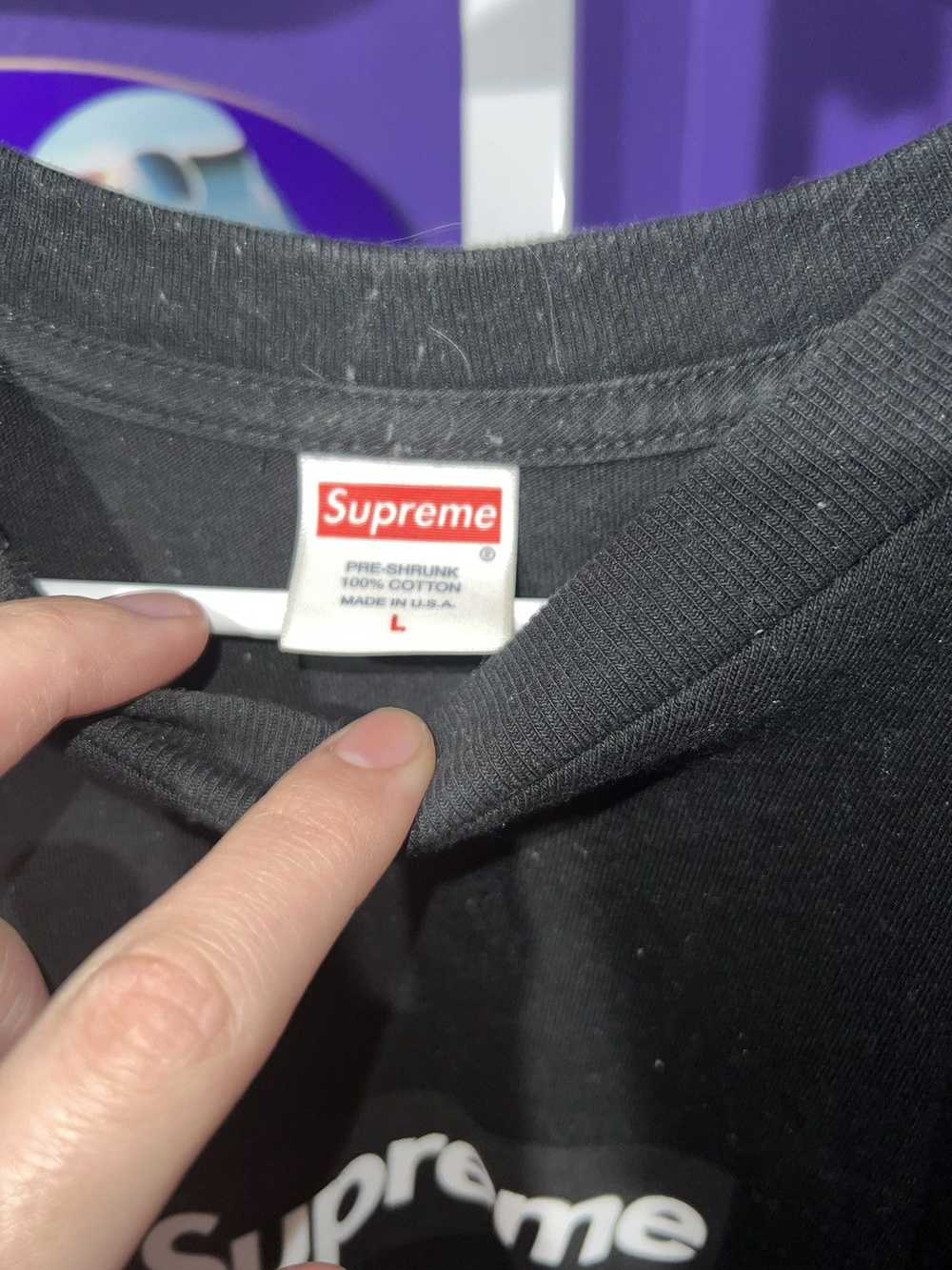 Supreme Supreme Box Logo L/S Tee - image 4