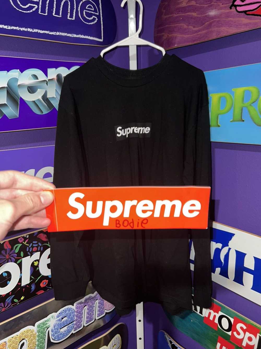 Supreme Supreme Box Logo L/S Tee - image 9