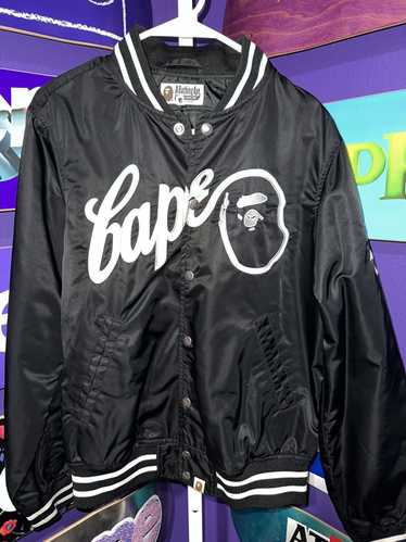 Bape satin varsity jacket - Gem