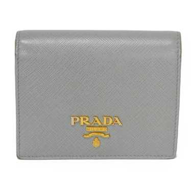 PRADA Bifold Wallet 1MV204 ZLP F0ZHT Safiano leat… - image 1