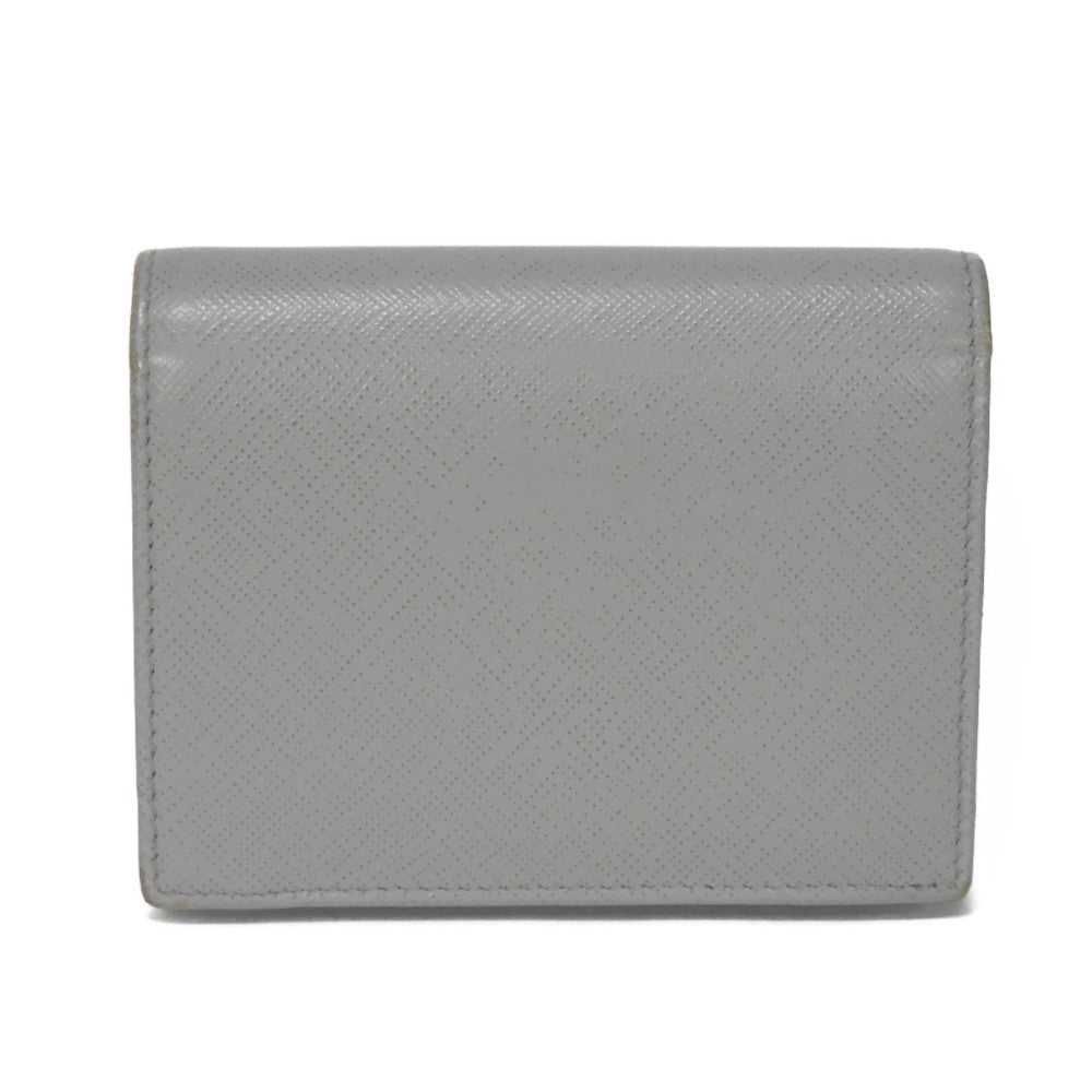 PRADA Bifold Wallet 1MV204 ZLP F0ZHT Safiano leat… - image 3