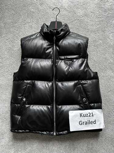 Prada Prada Padded nappa leather vest - image 1