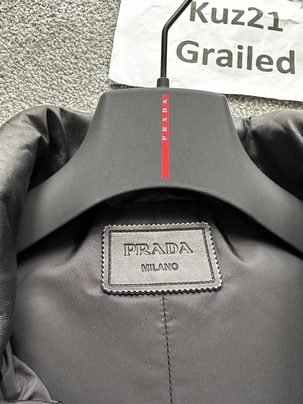 Prada Prada Padded nappa leather vest - image 4