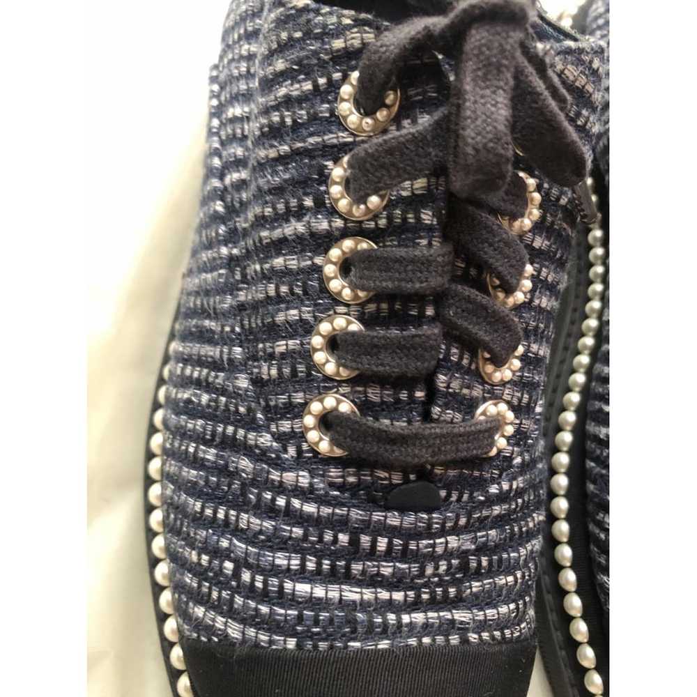 Chanel Boy tweed trainers - image 2