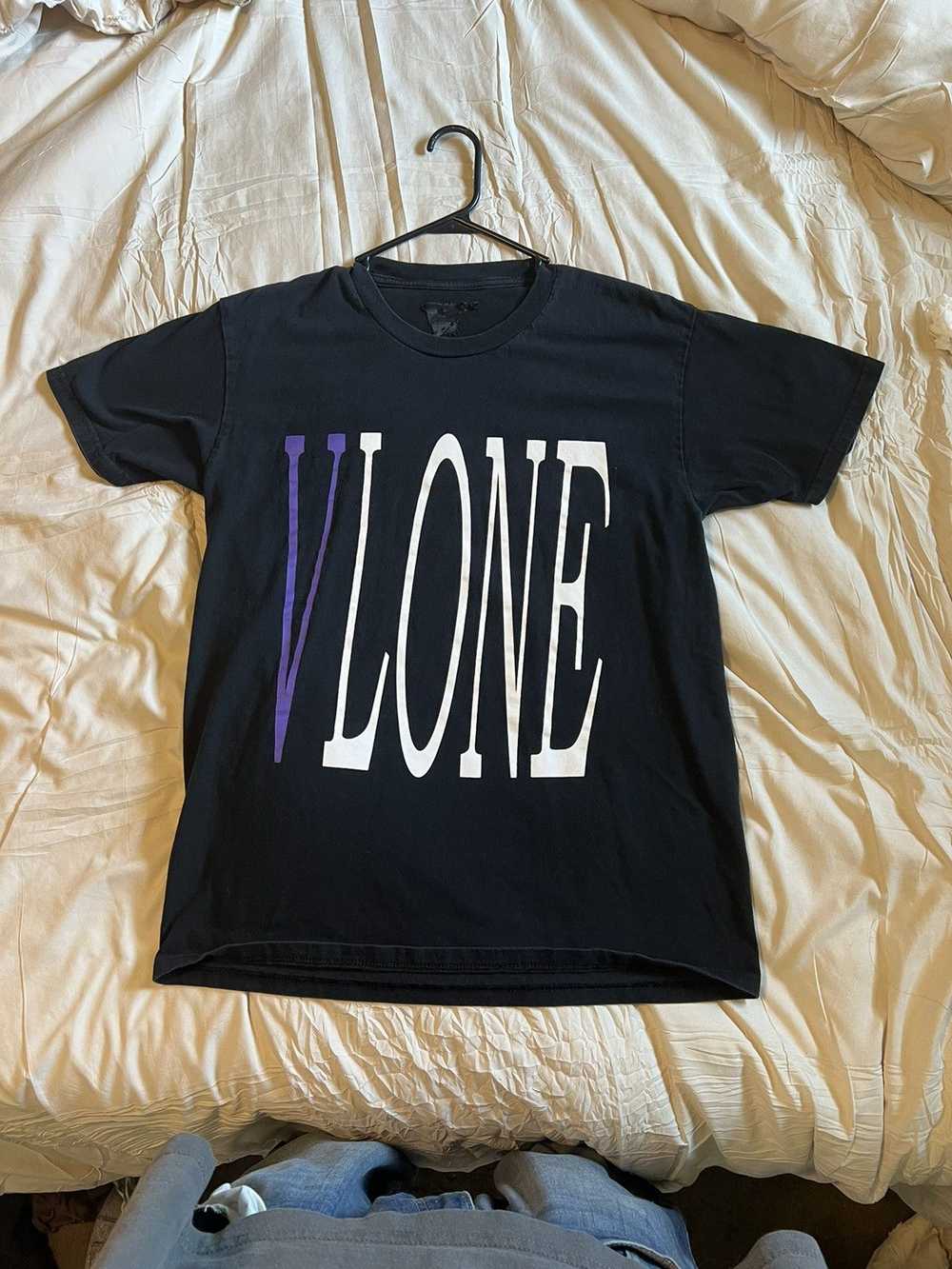 Vlone Vlone Staple T-Shirt Purple - image 1