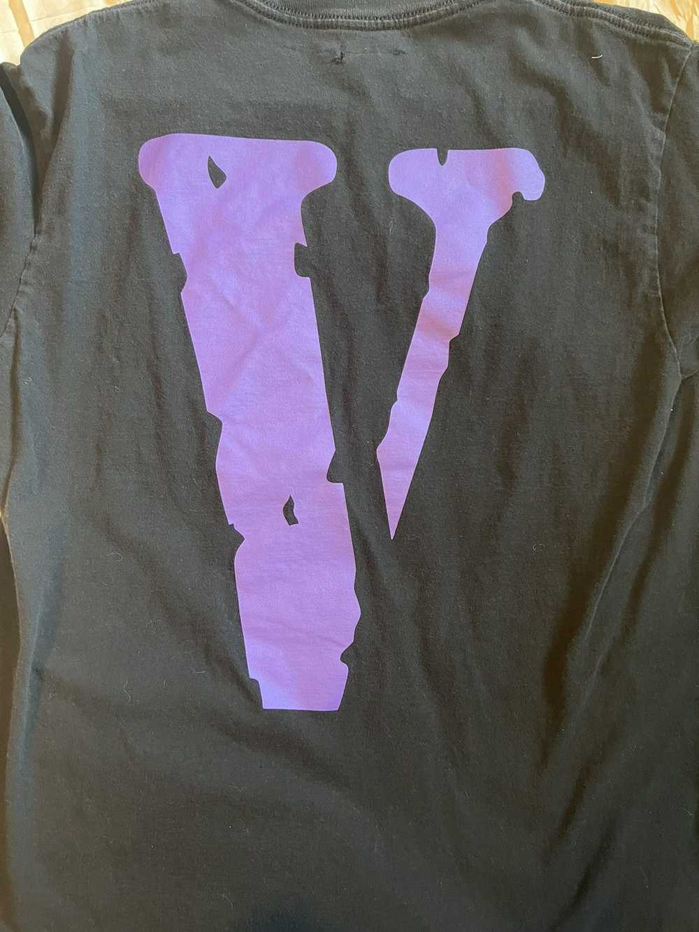 Vlone Vlone Staple T-Shirt Purple - image 2