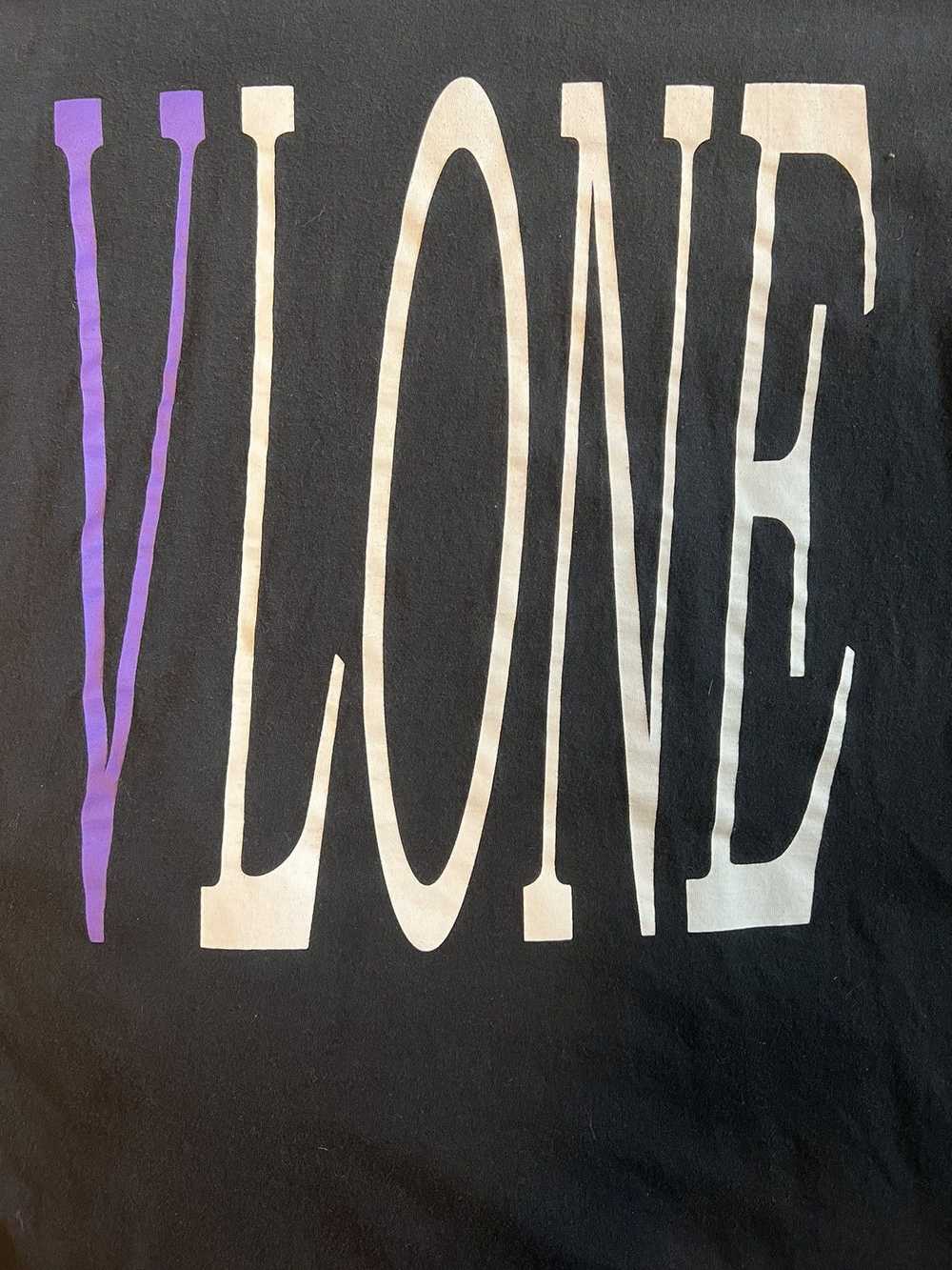 Vlone Vlone Staple T-Shirt Purple - image 3