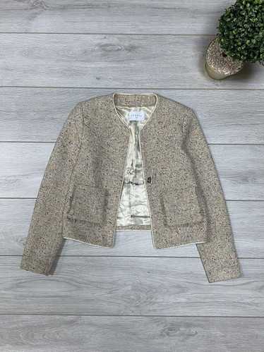 Sandro Sandro Paris tweed wool blend jacket