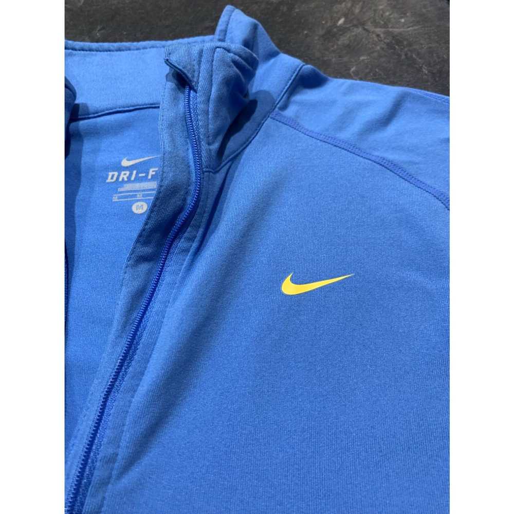 Nike Nike Dri-Fit Livestrong Blue 1/4 Zip Pullove… - image 5