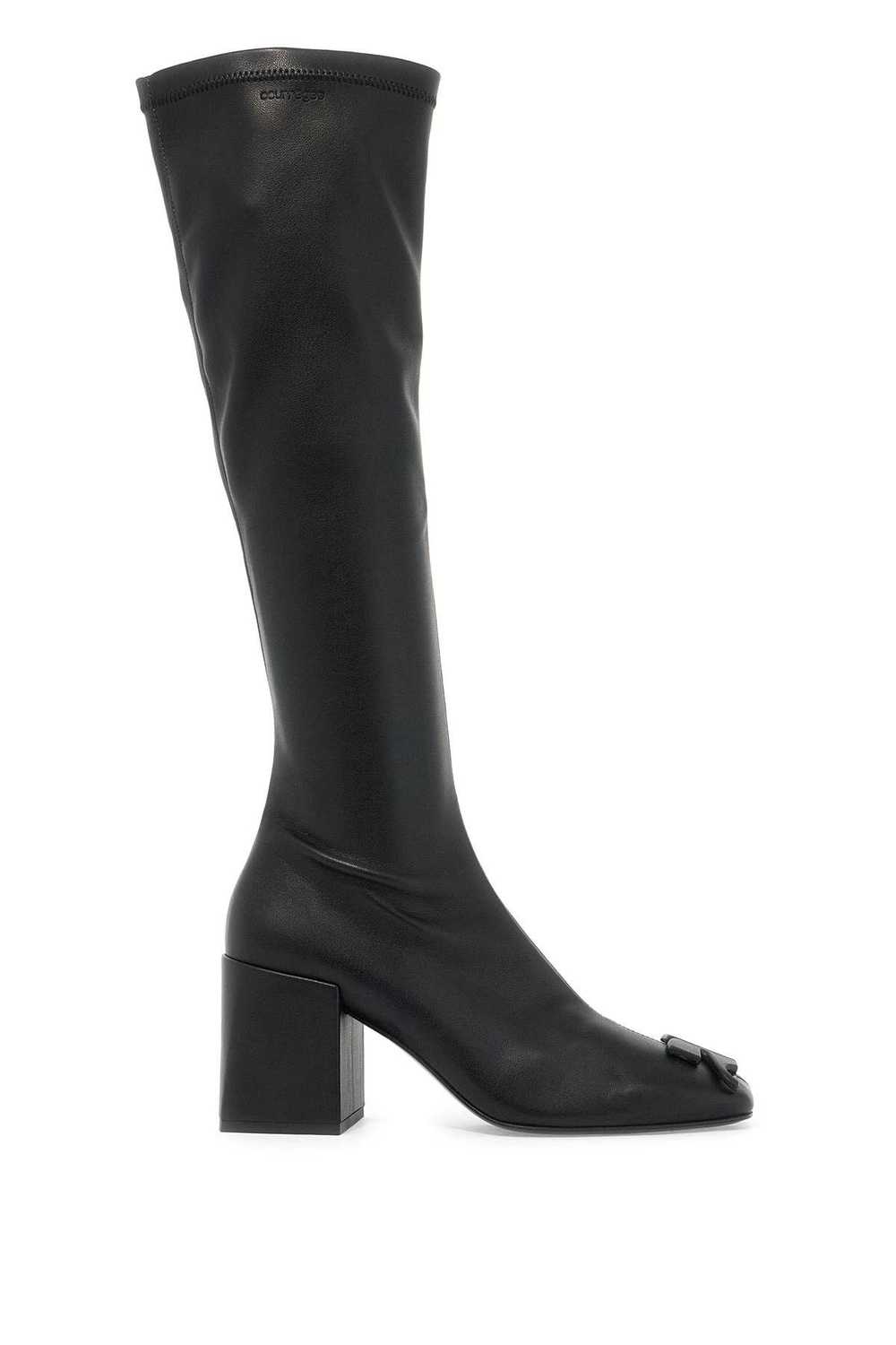 Courreges Stretch Reedition Eco-Leather Boots - image 1