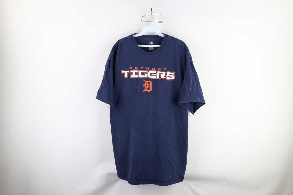 Vintage Vintage Y2K Spell Out Detroit Tigers Old … - image 1