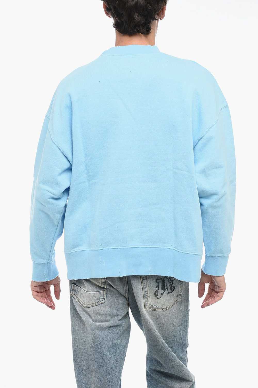 Palm Angels og1mm0924 Rainbow Crewneck Sweatshirt… - image 2