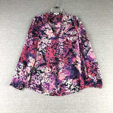 Express Express Top Womens Large Portofino Slim F… - image 1