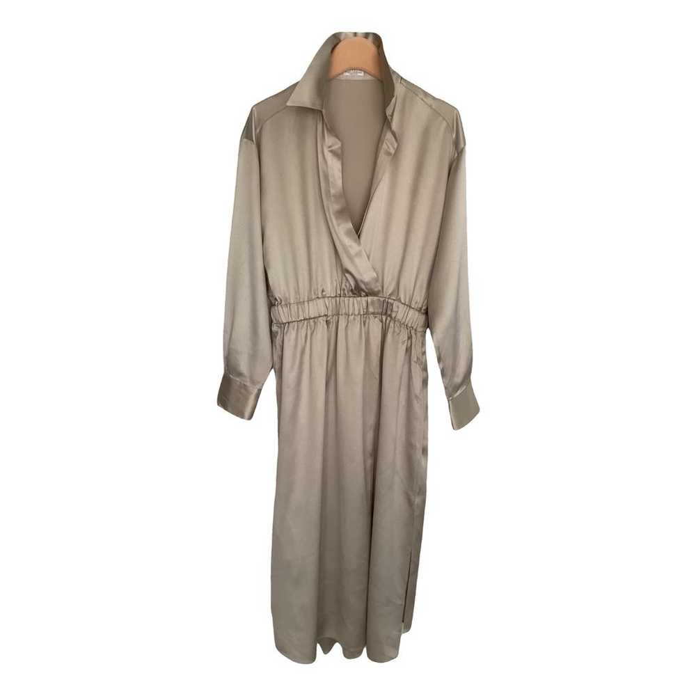 Brunello Cucinelli Silk mid-length dress - image 1