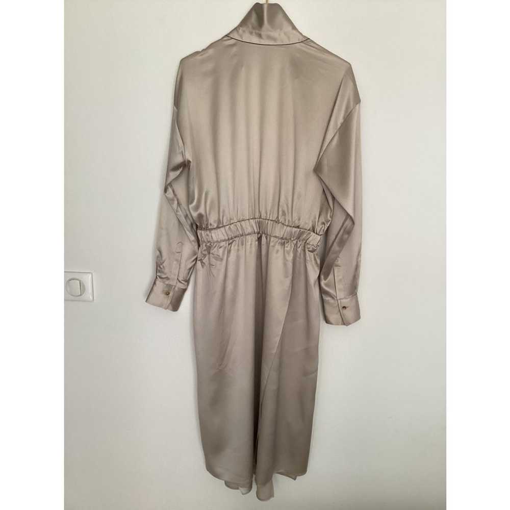 Brunello Cucinelli Silk mid-length dress - image 2