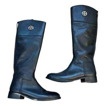 Tory Burch Leather riding boots