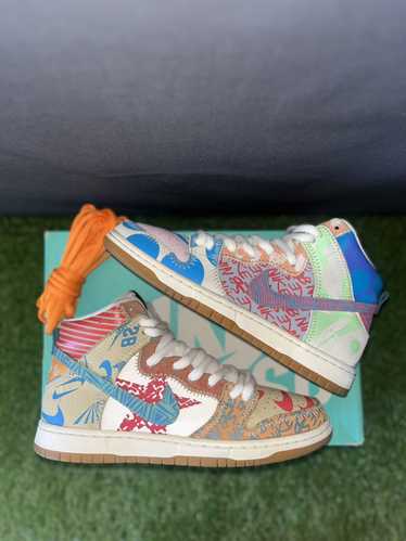 Nike Size 8 - Nike Thomas Campbell x SB Dunk High 