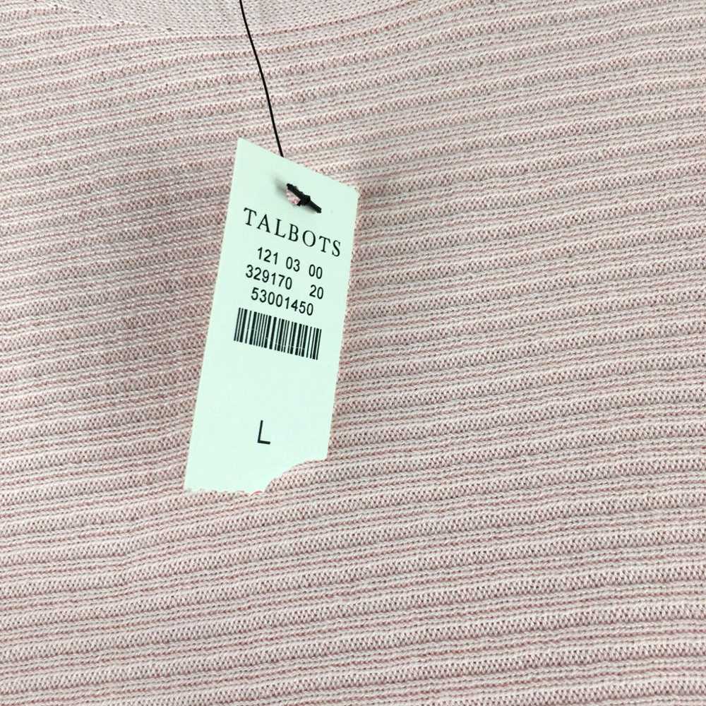 Talbots Talbots Top Womens Large Knit Tunic Pink … - image 5