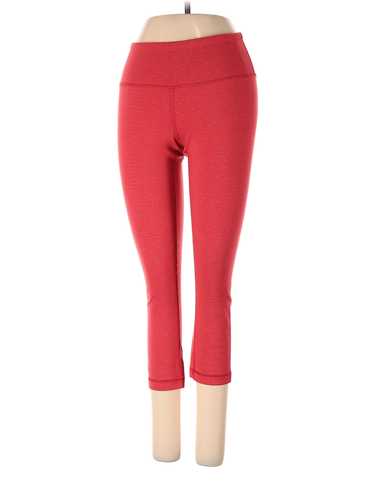 Lululemon Athletica Women Red Leggings 4