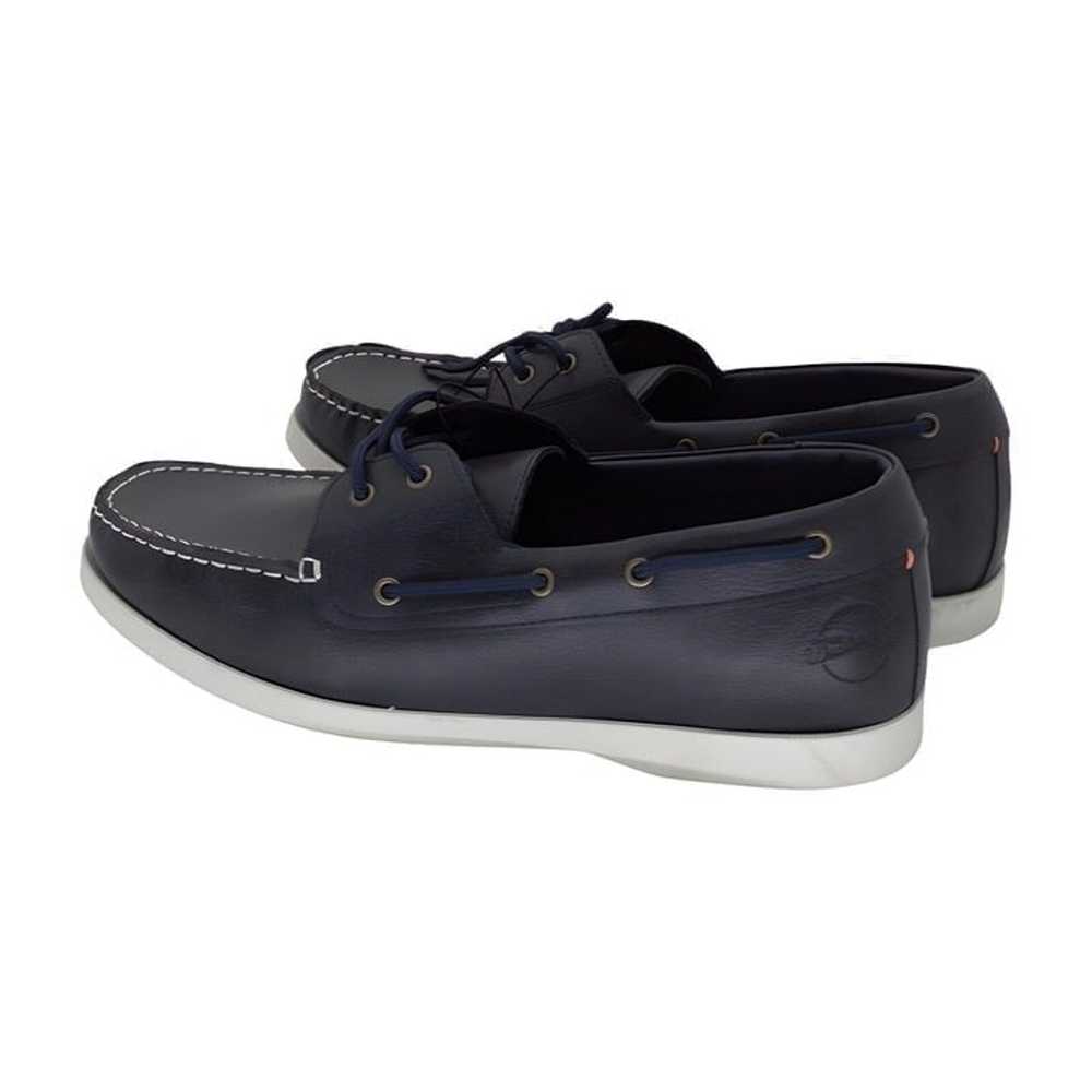 Weatherproof Vintage Mens Benny Boat Shoes Navy 13 - image 3