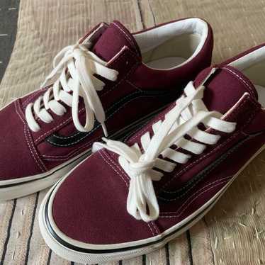 Unused VANS style36 Old Skool US10 Burgundy