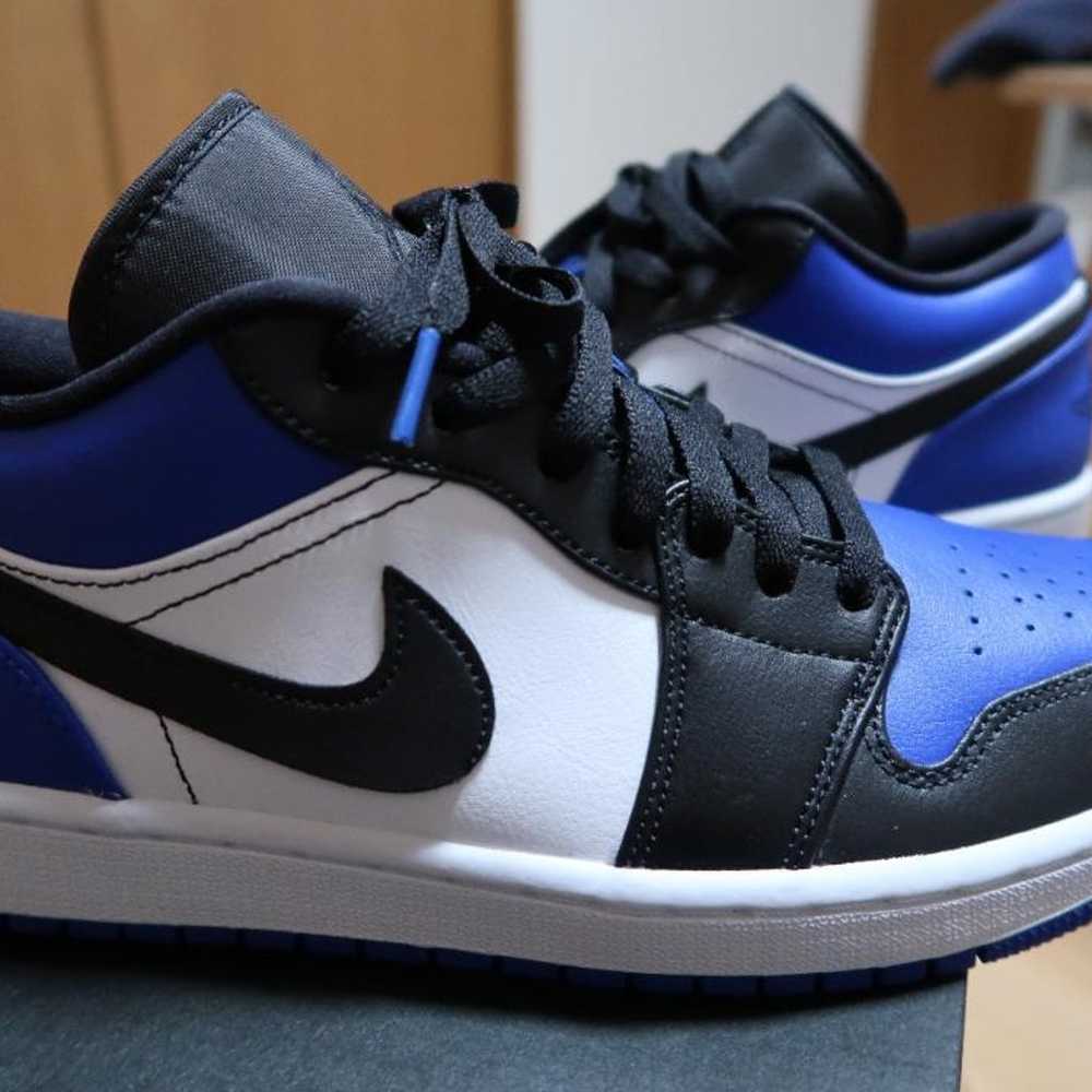 AIR JORDAN 1 LOW royal toe Black/Blue Jordan 1 Low - image 1