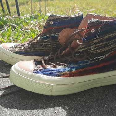 Size 7 woven chuck Taylor converse