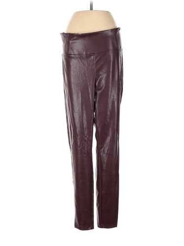 BADGLEY MISCHKA STUDIO Women Red Faux Leather Pant