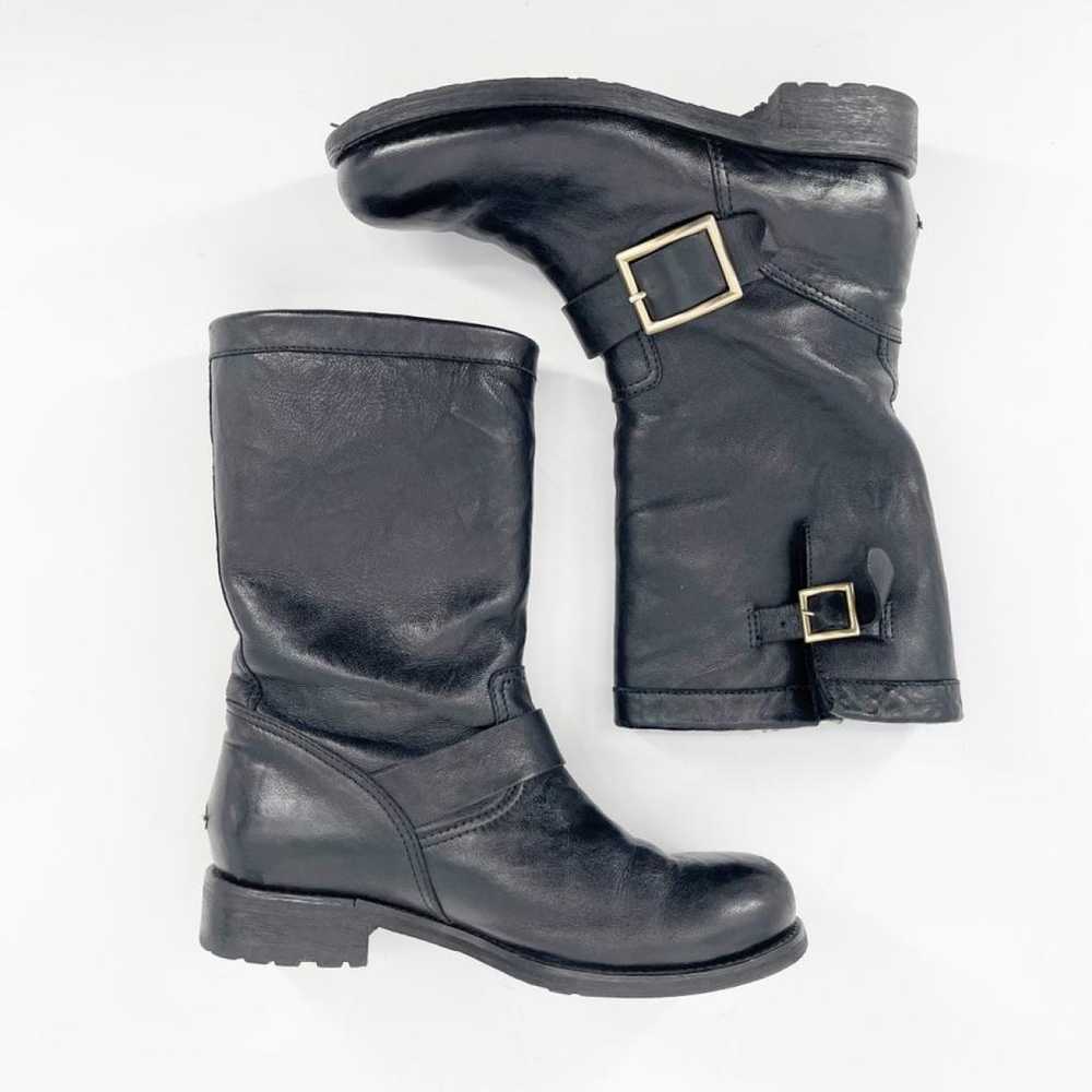 Jimmy Choo Leather biker boots - image 2