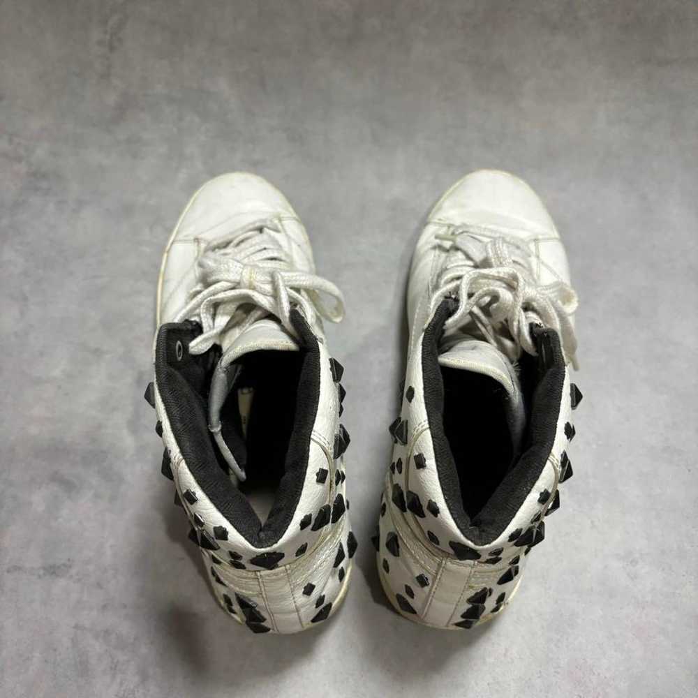 【Popular】Diesel Stud Leather Sneakers Brave Man Z… - image 5