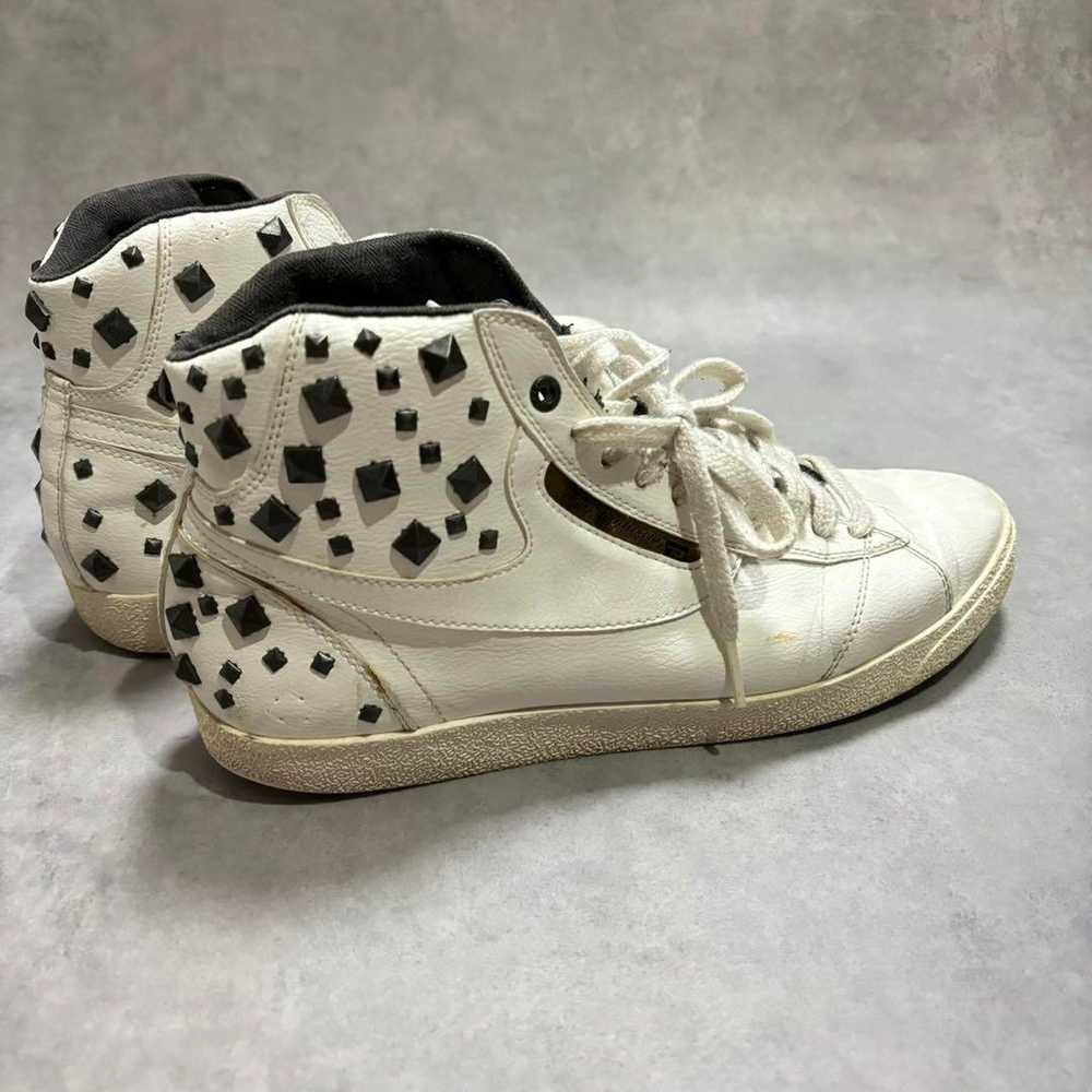 【Popular】Diesel Stud Leather Sneakers Brave Man Z… - image 6