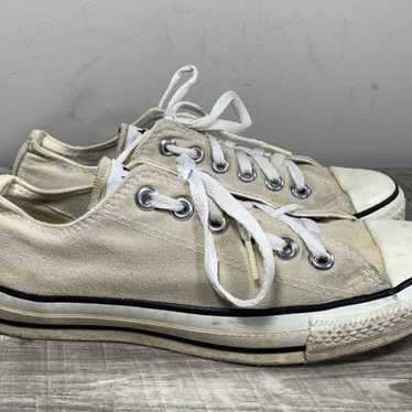 Vintage CONVERSE All Star Gray Made in USA Low To… - image 1