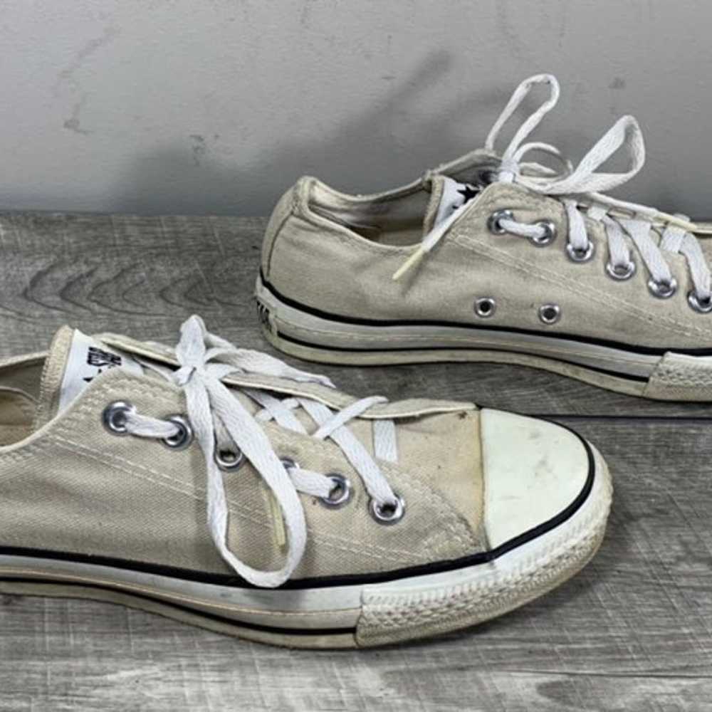 Vintage CONVERSE All Star Gray Made in USA Low To… - image 2