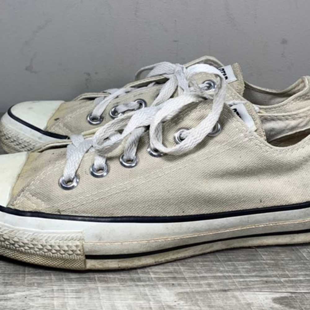 Vintage CONVERSE All Star Gray Made in USA Low To… - image 5