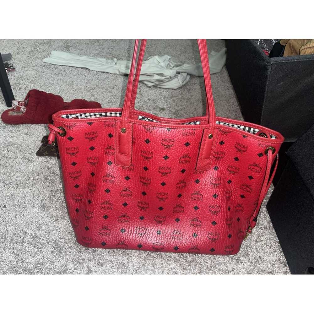 MCM Anya leather tote - image 4